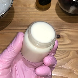 DIY night cream. This is our final product