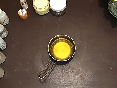 DIY Hair Cream for Curly Hair - After the hot water bath