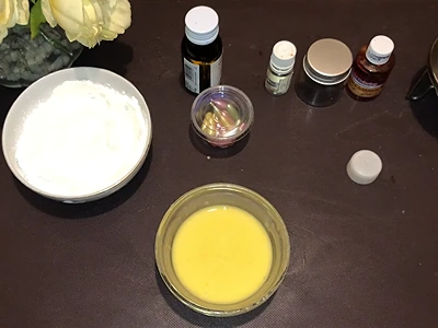 DIY Vitamin C Night Cream - After the hot water bath