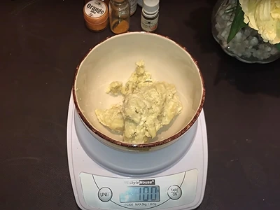 Make Your Own Orange Body Butter. Add shea butter