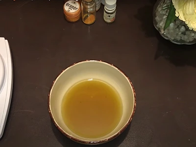 Make Your Own Orange Body Butter. After melting the shea butter in the hot water bath