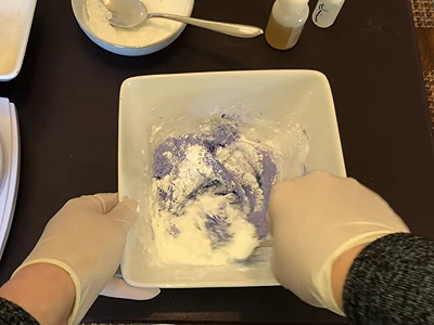How to Make Body Scrub. Add more corn flour if necessary