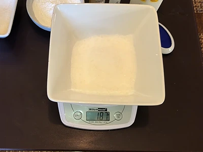 How to Make Body Scrub. Add white sugar