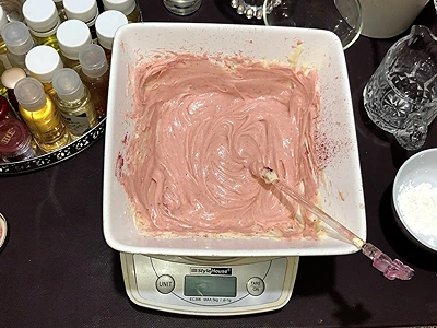DIY Beetroot Body Butter. Then use the electric mixer