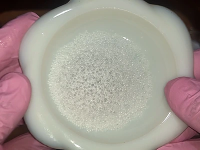 DIY Foaming Bath Butter. Stearic acid