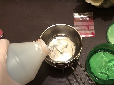 DIY Lip and Cheek Tint. Add distilled water