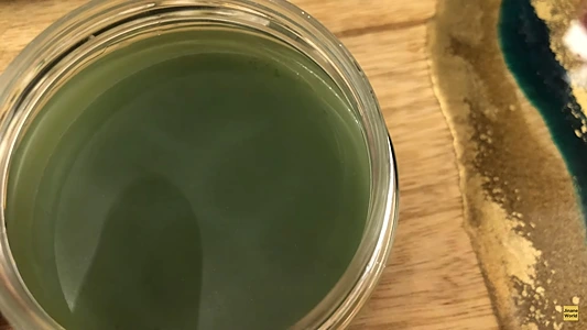 DIY Natural Jelly for Hands. Final product 3