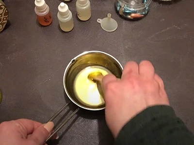 DIY Natural Nail Growth Oil. Mix for 2 minutes