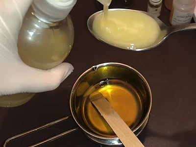 Homemade Makeup Remover. Add natural liquid soap