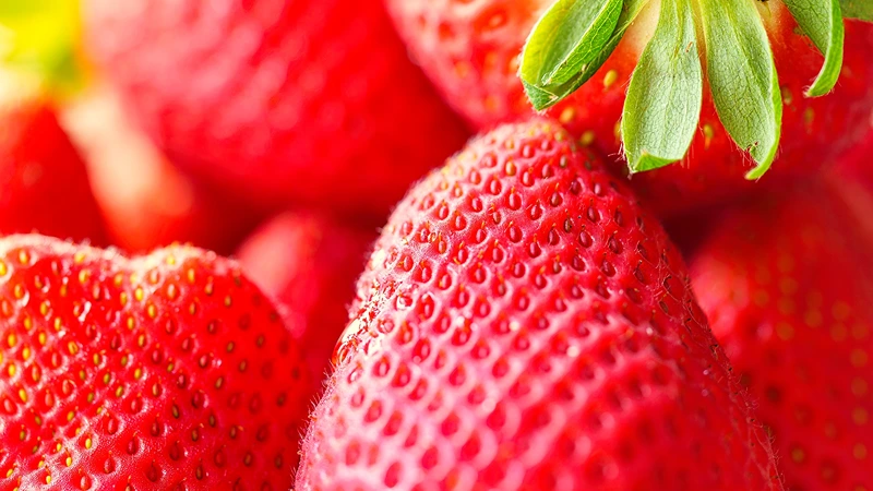 DIY Strawberry Extract for Skincare. Feature image