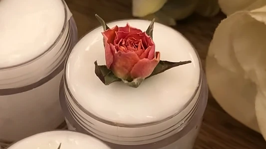 DIY Deodorant with Cream Base. Final product