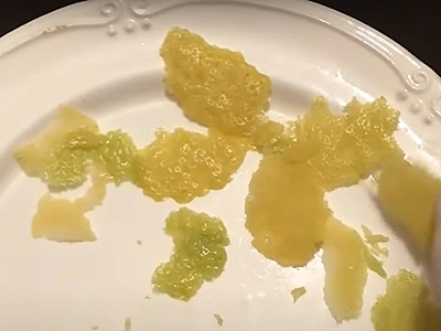 DIY Lemon Peel Carrier Oil. Spread the lemon peel on a plate