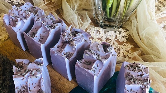 Sweet Almond Oil for DIY Skincare. Cold process soap with almond oil
