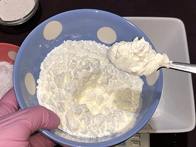 DIY Korean Candy Scrub. Add corn flour