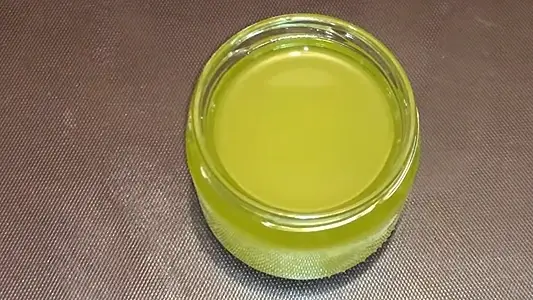 DIY Natural Mint Oil. Final product