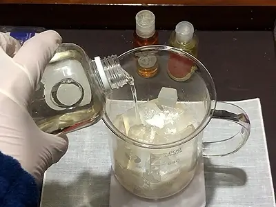 DIY Musk Soap Recipe. Add coco betaine