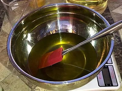 DIY Soap for Oily Skin Recipe. After the bain-marie