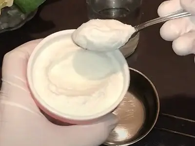 DIY Rice Cream for Glowing Skin. Begin with fine rice powder