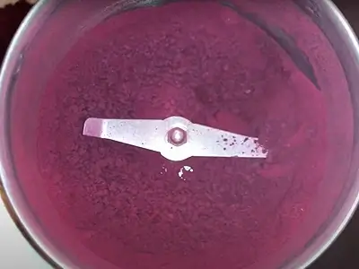 How to Make Dried Beetroot Powder. After the first grinding