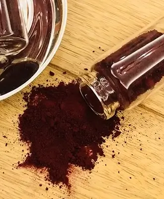 How to Make Dried Beetroot Powder. Final product