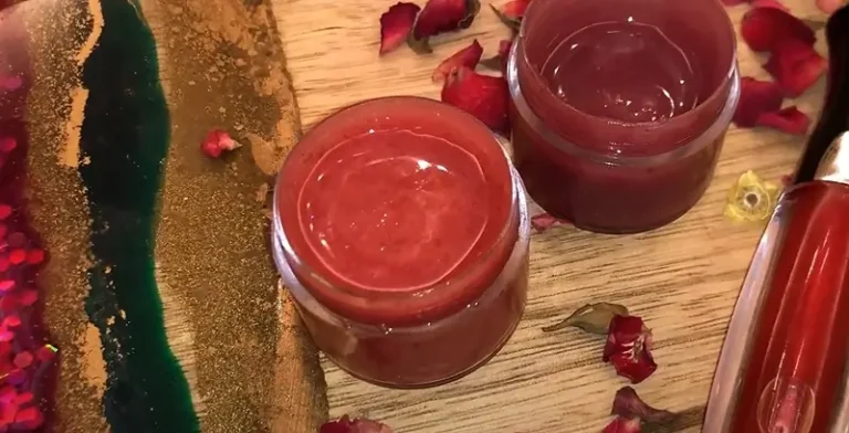 DIY Lip Gloss for Fuller Hydrated Lips. Feature image