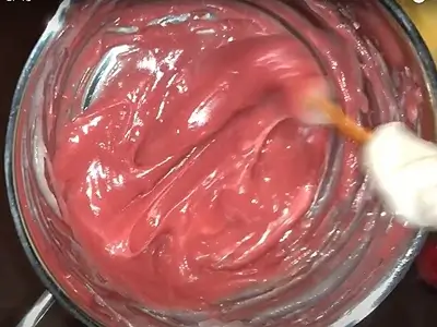 DIY Lip Gloss for Fuller Hydrated Lips. Mix thoroughly